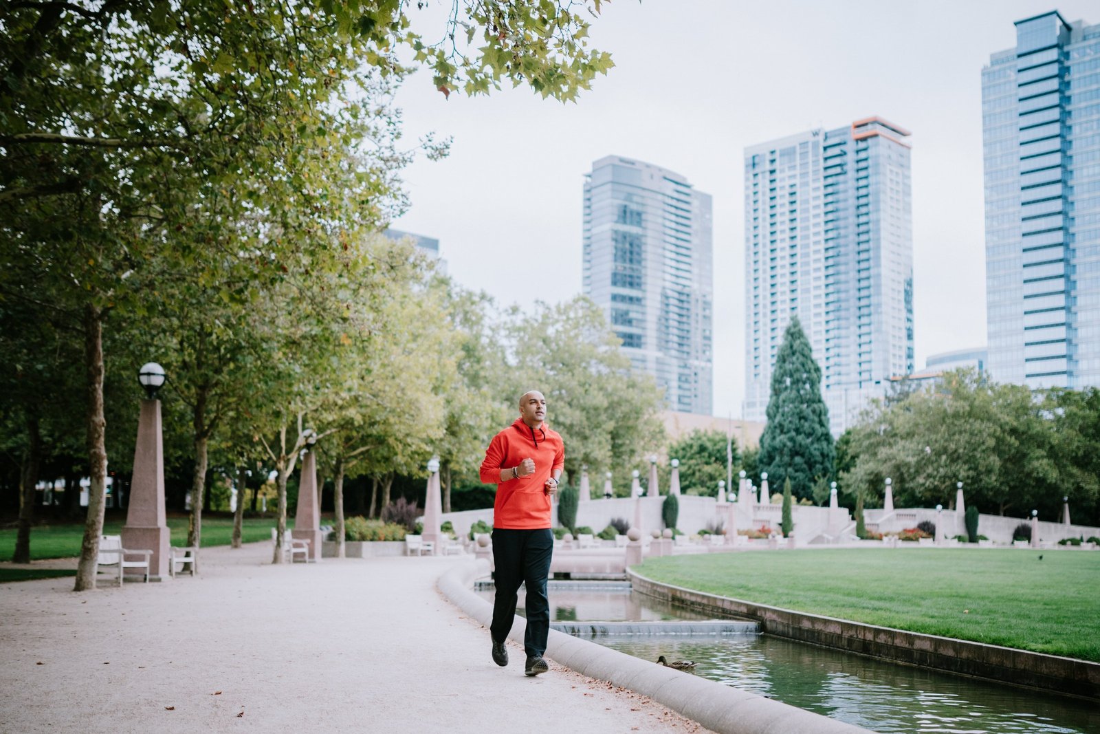 Bellevue Downtown Park promenade