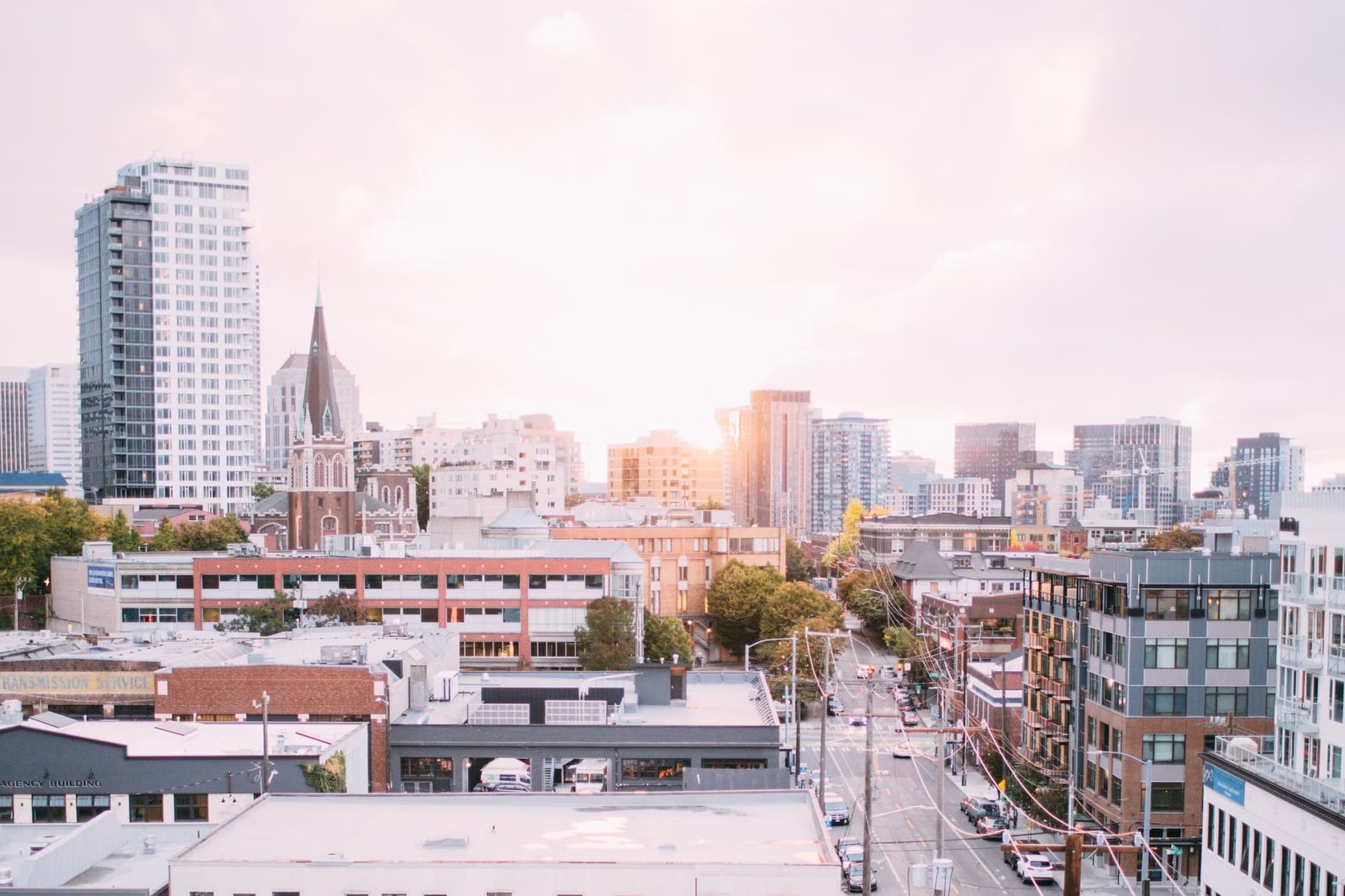 Streetscape in Capitol Hill, Seattle