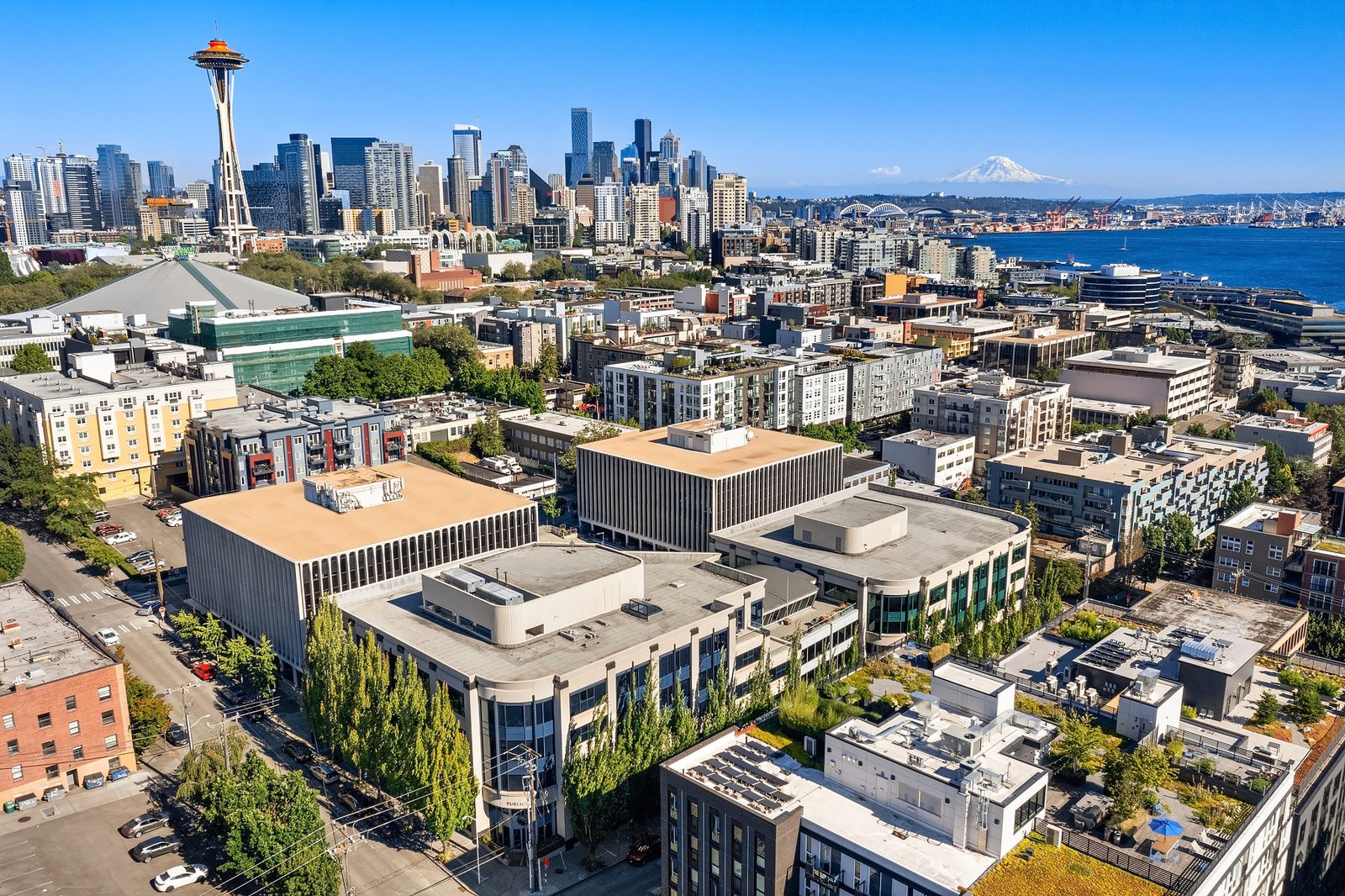 Space Needle and Lower Queen Anne skyline