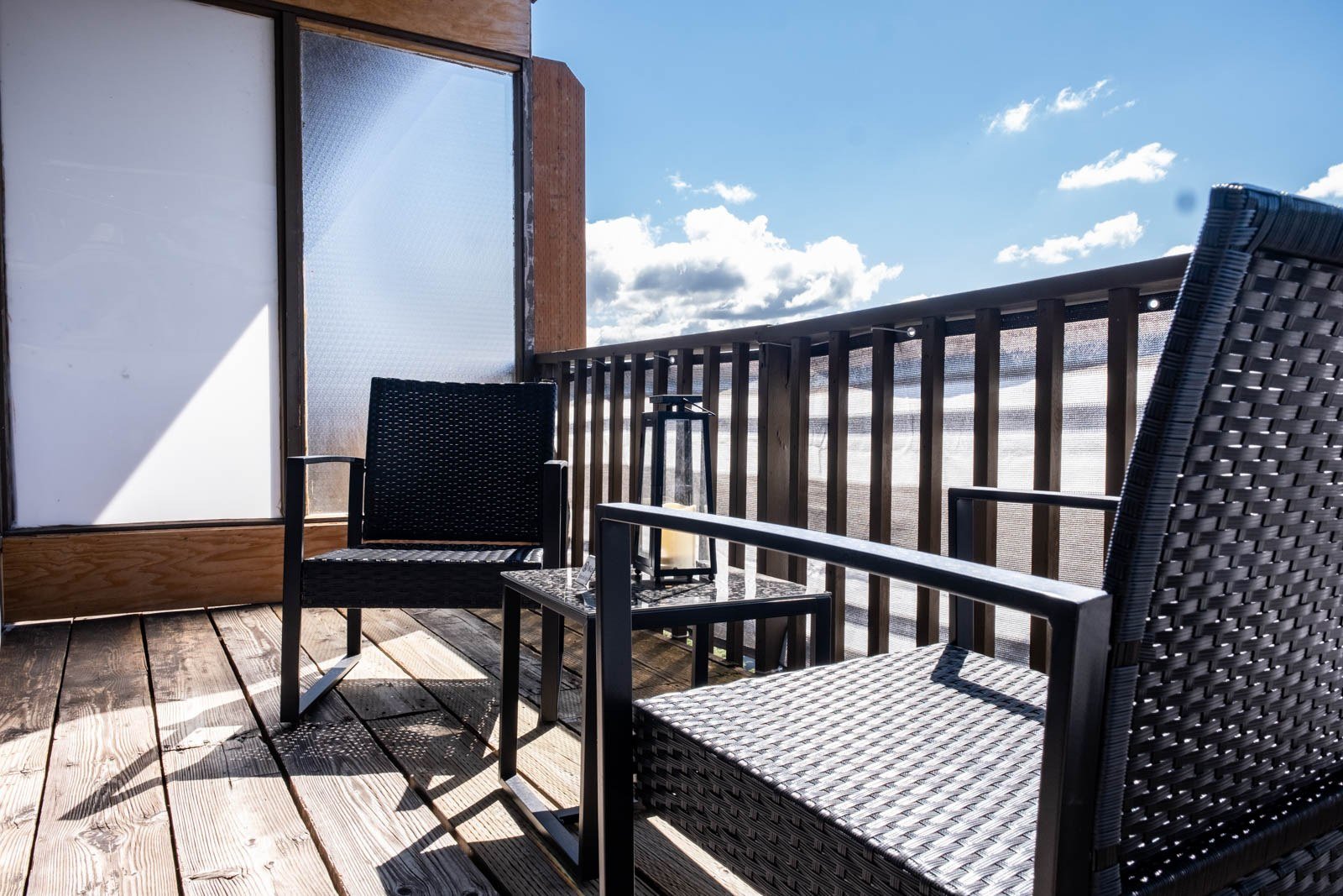 Balcony outlook at The Mariner